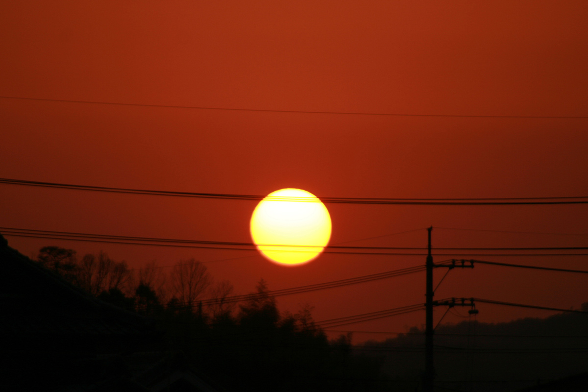 夕焼け